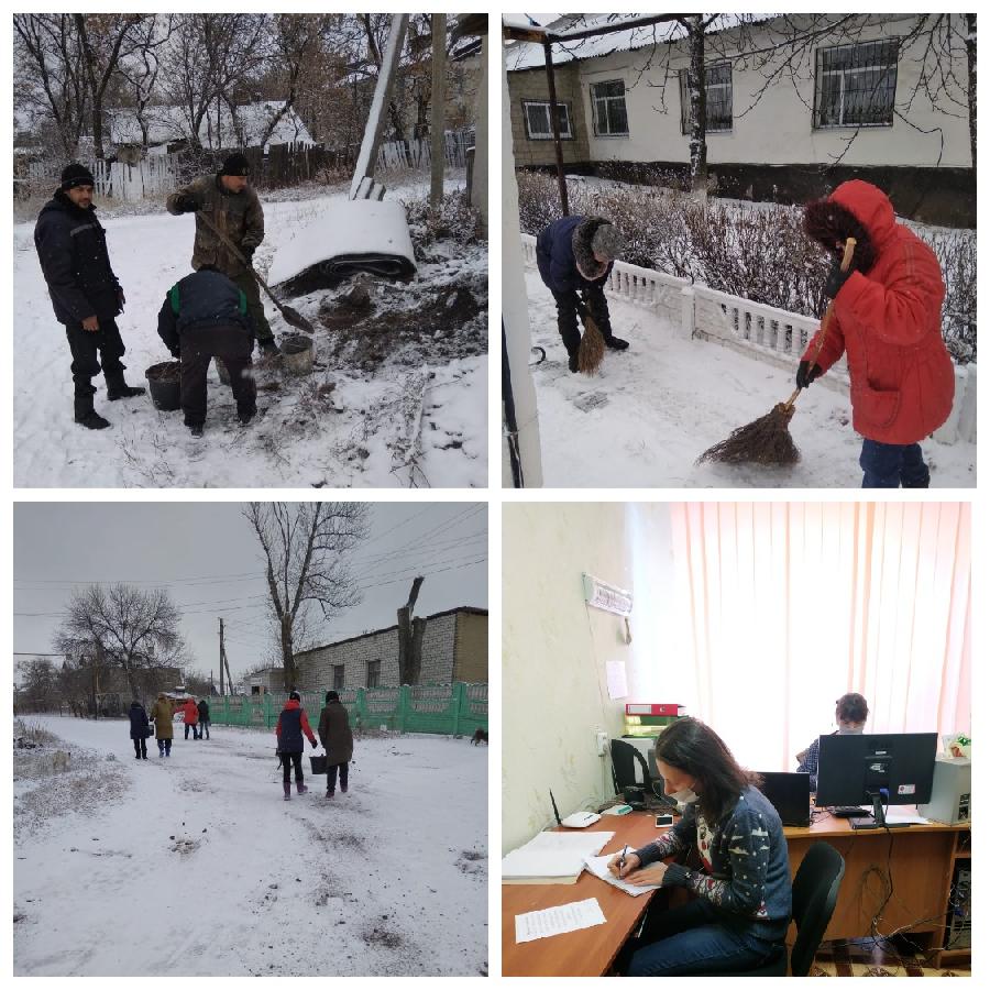 Проведены проверки на рабочих местах работ временного характера села  Медвежанка и поселка Володарск Администрации г. Свердловска и Свердловского  района. » ГКУ 